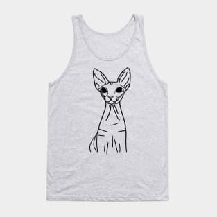 Sphynx cat Tank Top